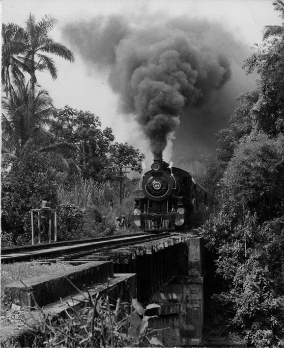 Engine 54 on its last run, 1969